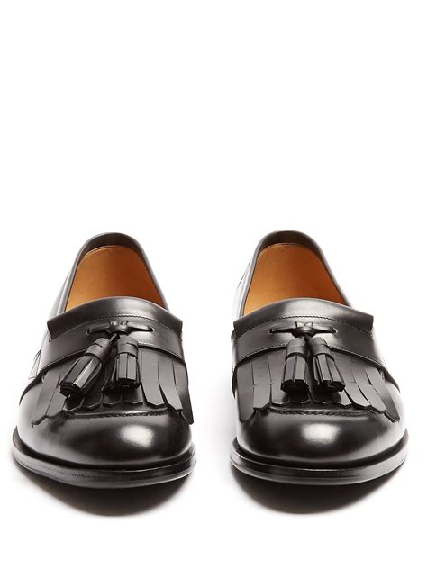 gucci loafers with tassels